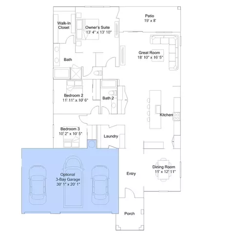 Floorplan - 39428 Sangria Ct, Indio, CA 92203 photo 3 of 3