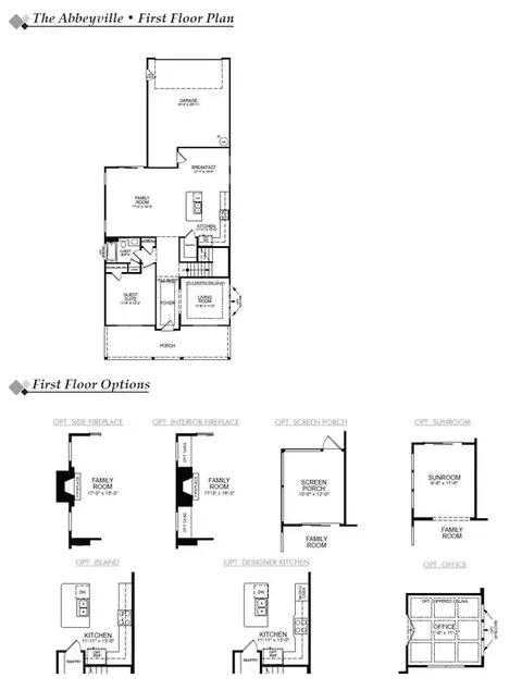 Floorplan - 384 Conifer Ln, Ball Ground, GA 30107 photo 1 of 2