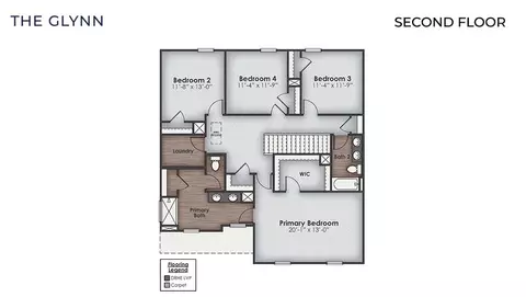 Floorplan - 2008 Willowleaf Dr, Leland, NC 28451 photo 2 of 2