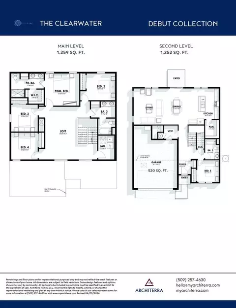 Floorplan - 705 E 5th St, Deer Park, WA 99006 photo 1 of 2