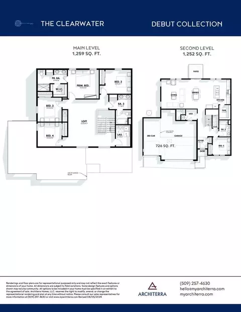 Floorplan - 705 E 5th St, Deer Park, WA 99006 photo 2 of 2