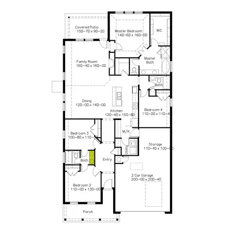 Floorplan - 7215 E Queens Pl, Broken Arrow, OK 74014 photo 1 of 1