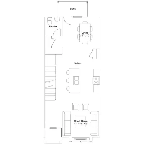 Floorplan - 1110 Beryl Dr, Durham, NC 27703 photo 2 of 3