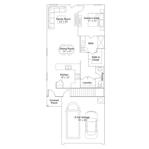 Floorplan - 112 The Gipper, Jarrell, TX 76537 photo 1 of 2