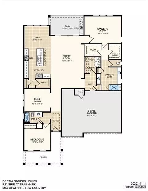 Floorplan - 32 Winterfield Pl, Saint Augustine, FL 32092 photo 1 of 2