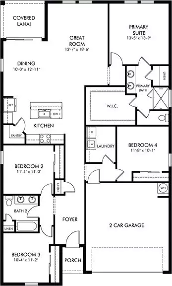 Floorplan - 104 Foresthaven St, Ormond Beach, FL 32174 photo 1 of 1