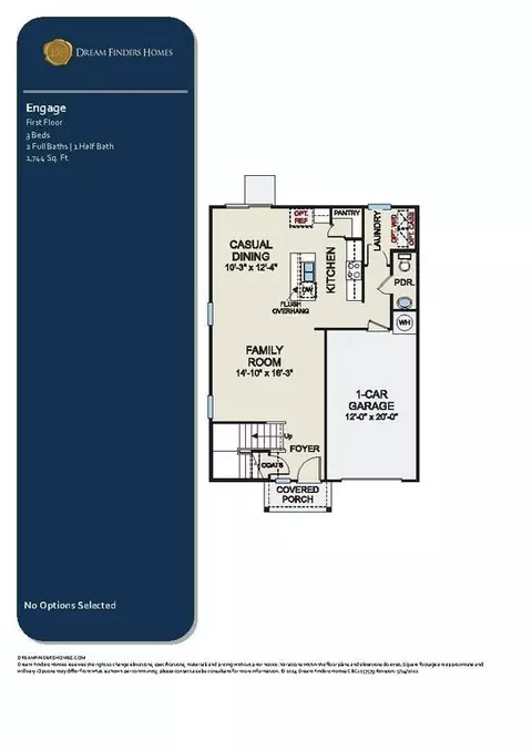 Floorplan - 22 Stout Lndg, Dunn, NC 28334 photo 1 of 2