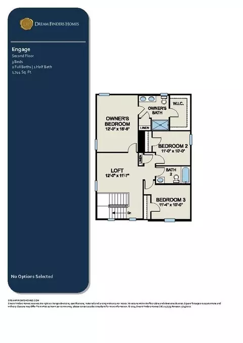 Floorplan - 22 Stout Lndg, Dunn, NC 28334 photo 2 of 2
