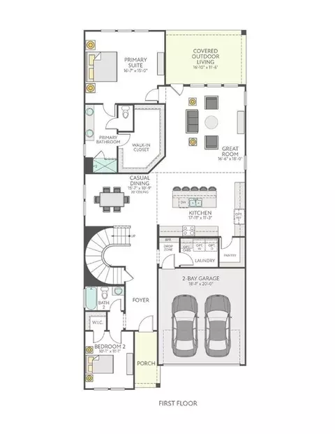 Floorplan - 209 Simba St, Georgetown, TX 78626 photo 1 of 3