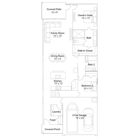 Floorplan - 3178 Mindfullness Dr, Clermont, FL 34714 photo 1 of 2