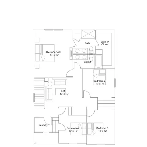 Floorplan - 15612 Postman Rd, Fishers, IN 46037 photo 4 of 4