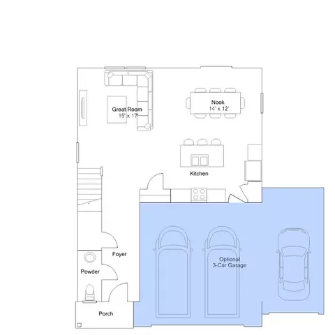 Floorplan - 15612 Postman Rd, Fishers, IN 46037 photo 3 of 4