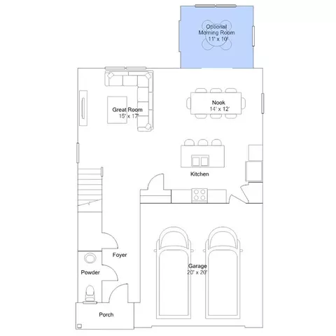Floorplan - 15612 Postman Rd, Fishers, IN 46037 photo 2 of 4