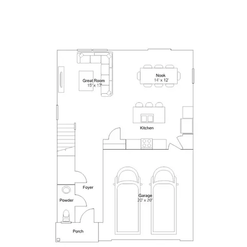 Floorplan - 15612 Postman Rd, Fishers, IN 46037 photo 1 of 4