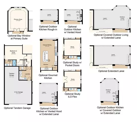 Floorplan - 1009 Tassleflower Trl, Saint Cloud, FL 34771 photo 2 of 2