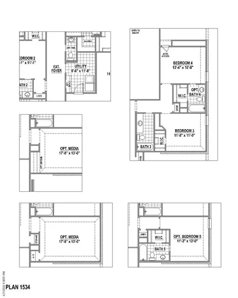 Floorplan - 2101 Baxter Rd, Celina, TX 75009 photo 4 of 5