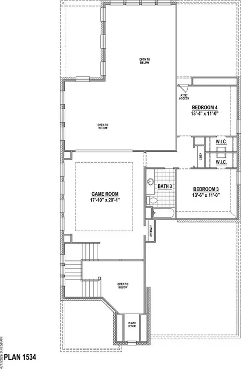 Floorplan - 2101 Baxter Rd, Celina, TX 75009 photo 2 of 5