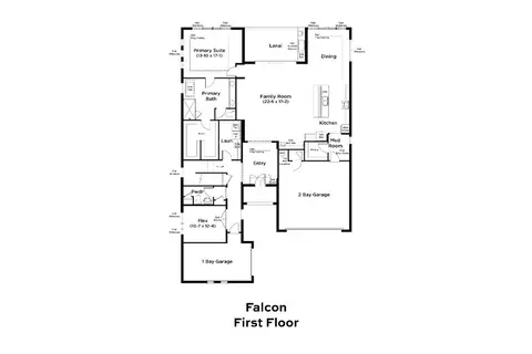 Floorplan - 8308 Golden Beach Ct, Parrish, FL 34219 photo 1 of 3