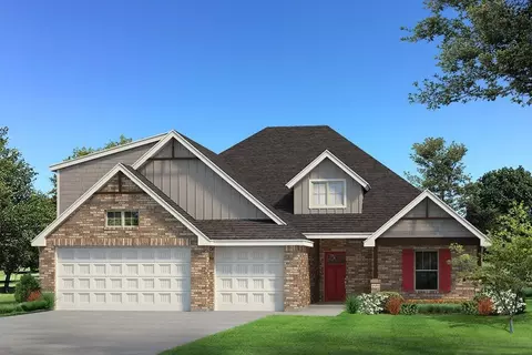 Exterior - 932 Hydrangea Way, Edmond, OK 73034 photo 17 of 33