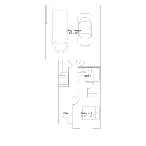Floorplan - 500 Park Drive Unit #116, Carson, CA 90745 photo 1 of 1