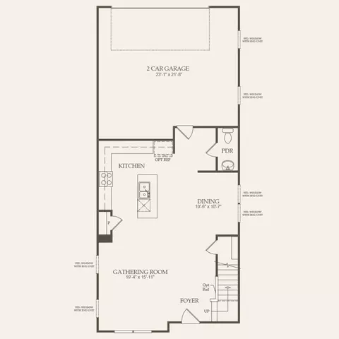 Floorplan - 2104 Astride Way, Willow Spring, NC 27592 photo 1 of 2