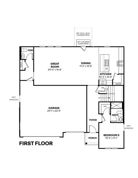 Floorplan - 7097 Theo Baker Blvd, Pendleton, IN 46064 photo 1 of 2