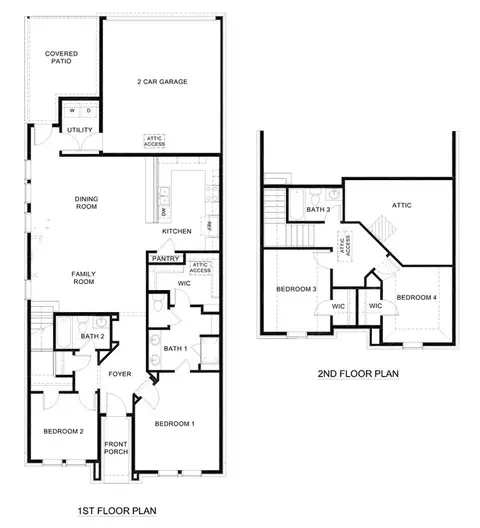 Floorplan - Selling From Lilybrooke's Model, Celina, TX 75009 photo 1 of 1
