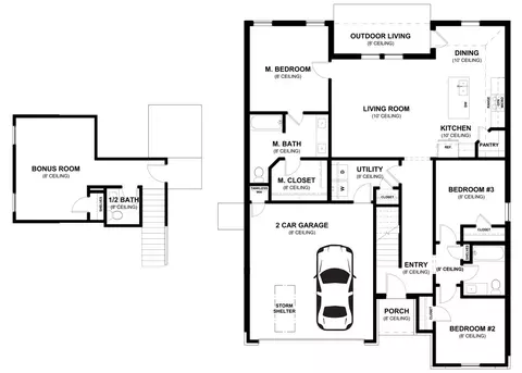 Floorplan - 2800 Heather Hvn, Moore, OK 73160 photo 1 of 3