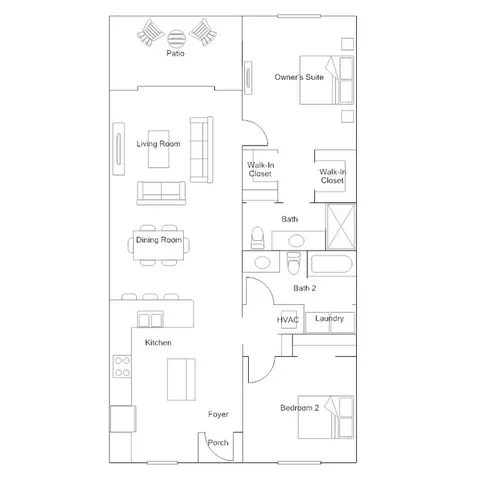 Floorplan - 17121 Jadestone Ct, Venice, FL 34293 photo 1 of 1