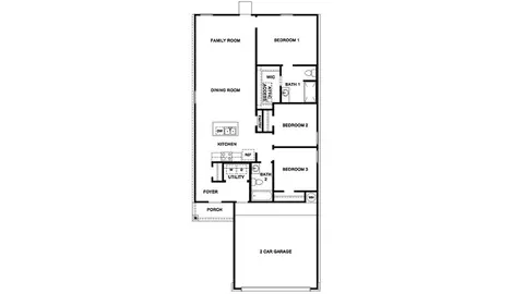 Floorplan - Model Coming Soon, Lytle, TX 78052 photo 1 of 1