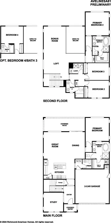 Floorplan - 3942 Bluff View Dr, Corona, CA 92883 photo 1 of 1
