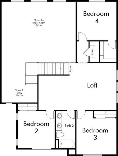 Floorplan - 6417 Vernon Dr, Eagle Mountain, UT 84005 photo 2 of 3