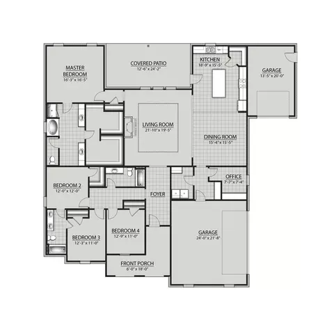 Floorplan - Red Bluff Road, Gloster, LA 71030 photo 1 of 1