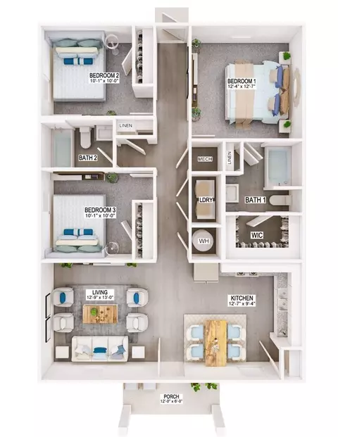 Floorplan - 3489 Ward Creek Rd, Slidell, LA 70461 photo 2 of 2