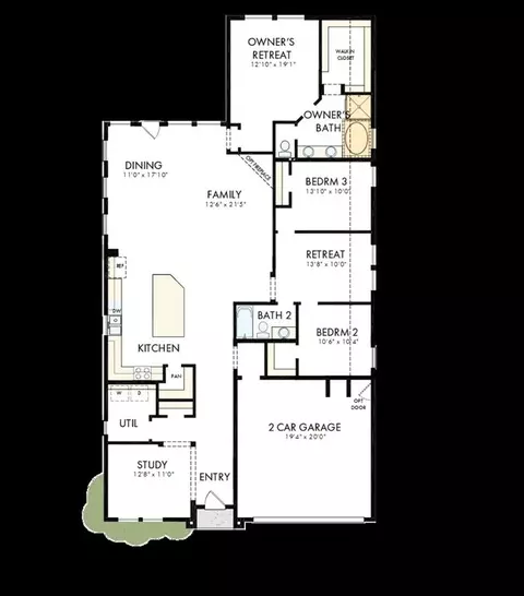 Floorplan - 11610 Hackford, San Antonio, TX 78254 photo 1 of 1