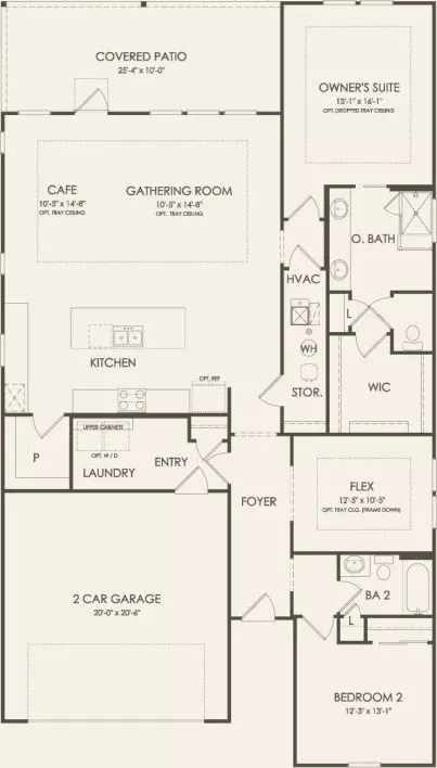 Floorplan - 3243 Del Webb Blvd, Aurora, IL 60503 photo 1 of 1