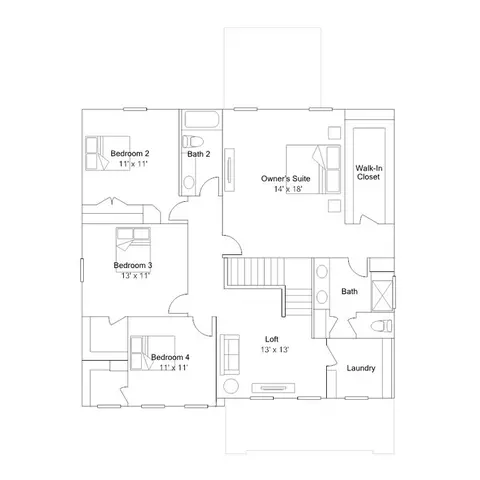 Floorplan - 543 Red Monarch Way, Moncks Corner, SC 29461 photo 2 of 2