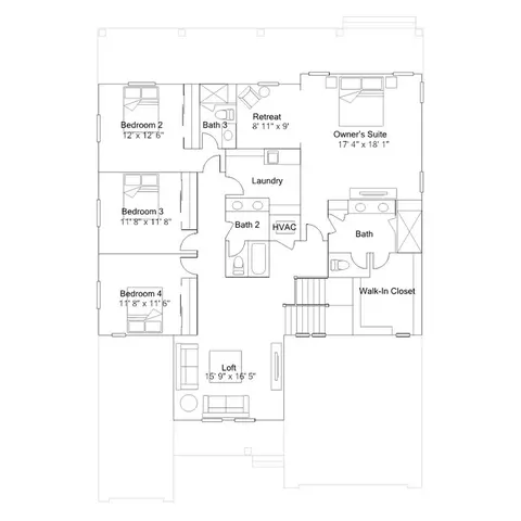 Floorplan - 3381 S Orchard St, Morrison, CO 80465 photo 2 of 2