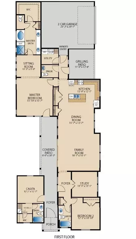 Floorplan - 7900 Skytree Dr, Austin, TX 78744 photo 1 of 1