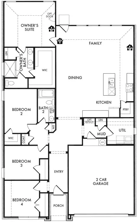 Floorplan - 1806 Apache Cir, Cleburne, TX 76033 photo 1 of 1