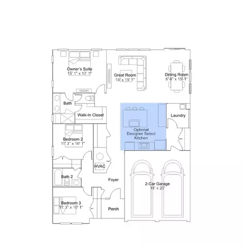 Floorplan - 2693 Marsh Elder Dr, Cambridge, MD 21613 photo 5 of 10