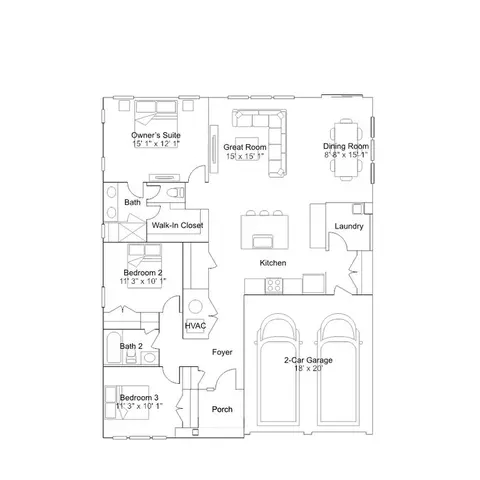 Floorplan - 2693 Marsh Elder Dr, Cambridge, MD 21613 photo 7 of 10