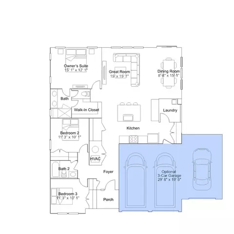 Floorplan - 2693 Marsh Elder Dr, Cambridge, MD 21613 photo 6 of 10