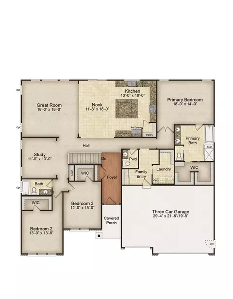 Floorplan - Cambrium Ct., Wentzville, MO 63385 photo 1 of 1