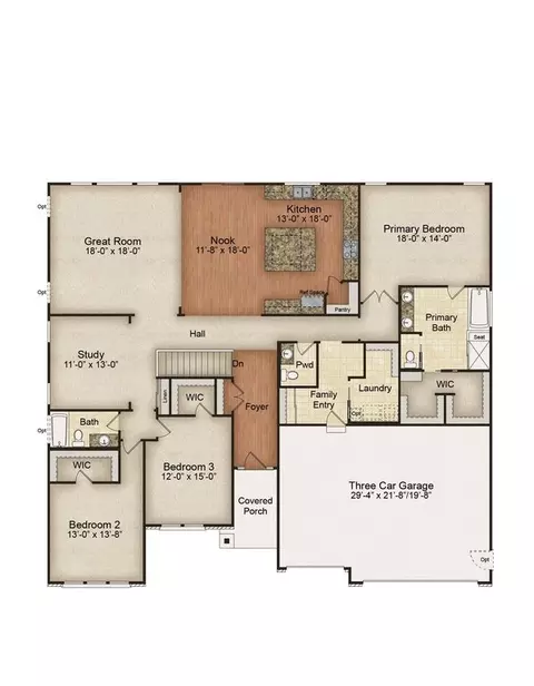 Floorplan - Cambrium Ct., Wentzville, MO 63385 photo 1 of 1