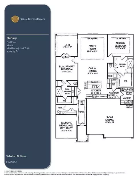 Floorplan - 70 Ribera Dr, Flagler Beach, FL 32136 photo 1 of 1