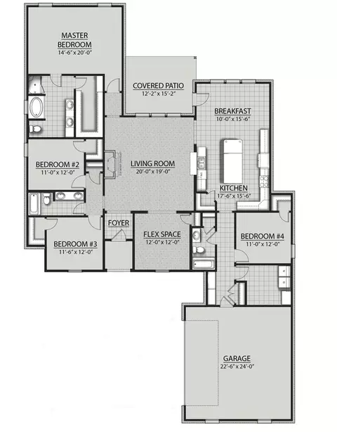 Floorplan - Lost River North Drive, Benton, LA 71006 photo 1 of 1