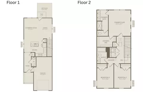 Floorplan - 524 Prosecco Dr, Thomasville, NC 27360 photo 1 of 1