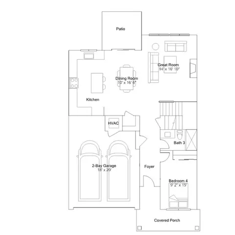 Floorplan - 63300 NE Peale St, Bend, OR 97701 photo 1 of 2