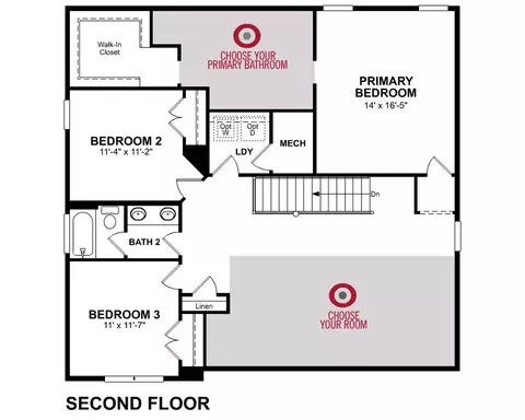 Floorplan - 1009 Opal Ln, Durham, NC 27705 photo 2 of 2